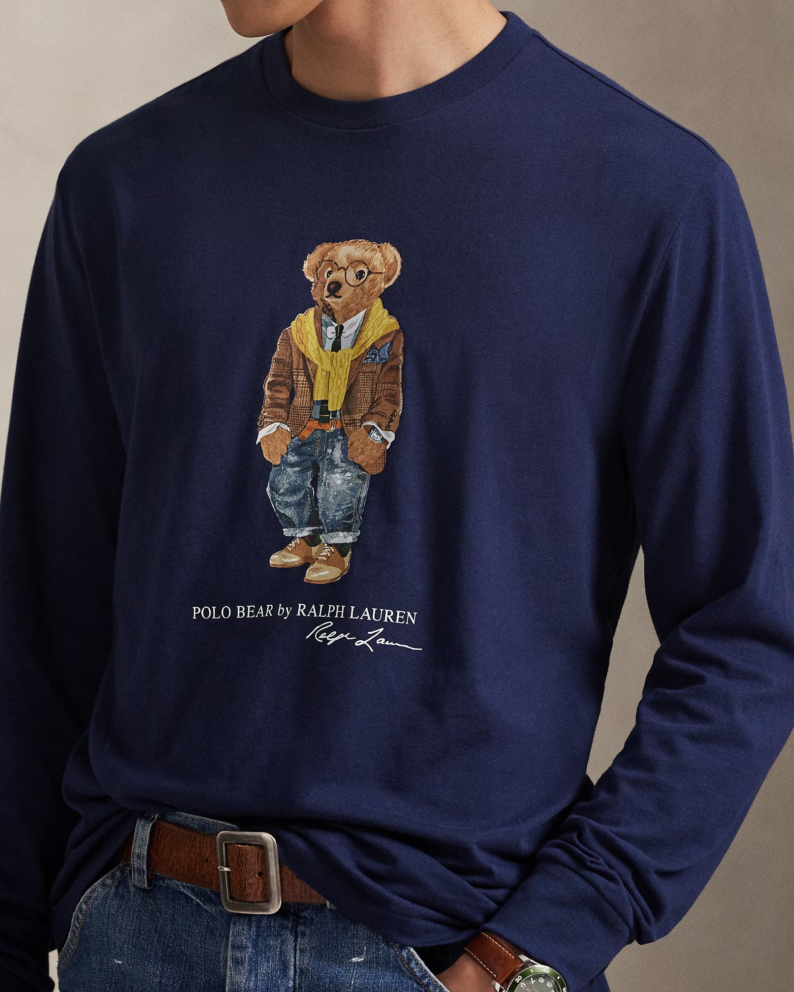 Ralph Lauren Polo Bear Jersey T-shirt In Classicr Passform