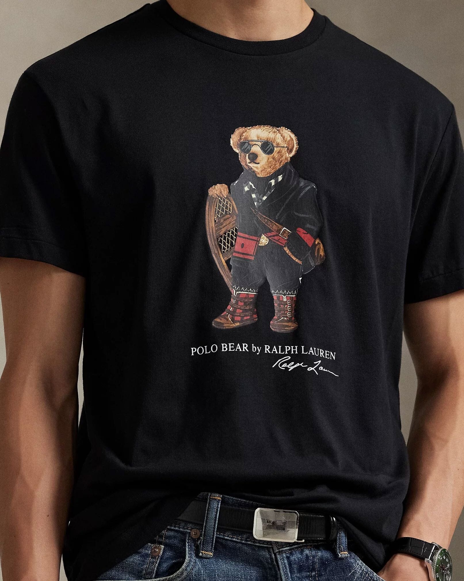 Ralph Lauren Polo Bear Jersey T-shirt In Classicr Passform