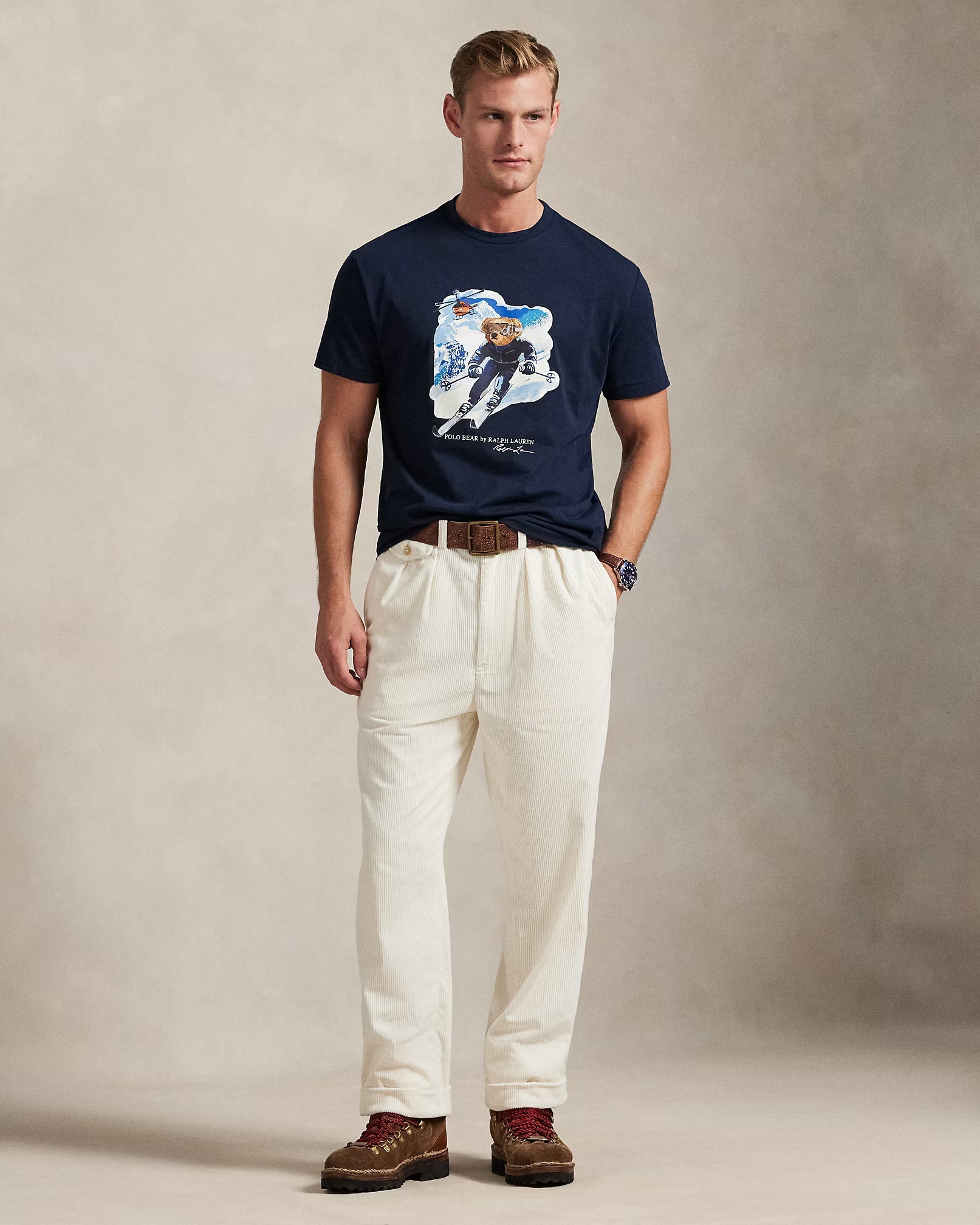 Ralph Lauren Polo Bear Jersey T-shirt In Classicr Passform
