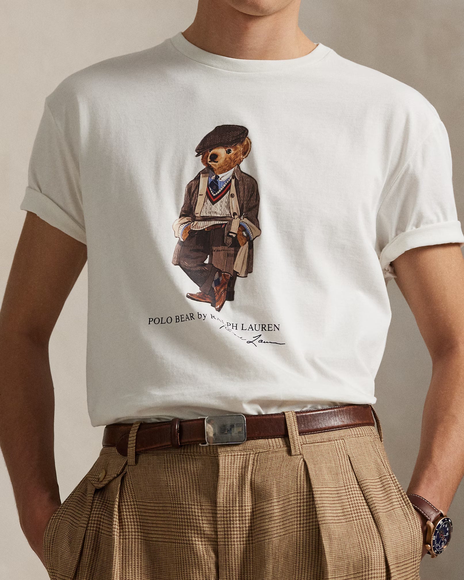 Ralph Lauren Polo Bear Jersey T-shirt In Classicr Passform