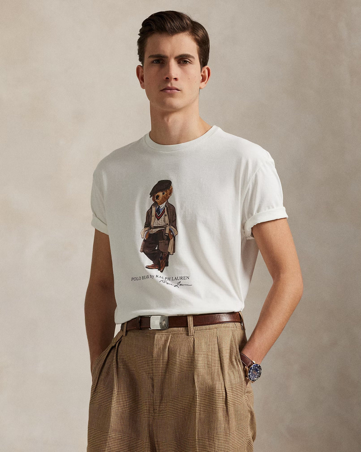 Ralph Lauren Polo Bear Jersey T-shirt In Classicr Passform