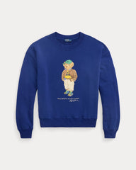 Ralph Lauren Polo Bear Leichtes Fleece-shirt With Randhalsfromschnitt
