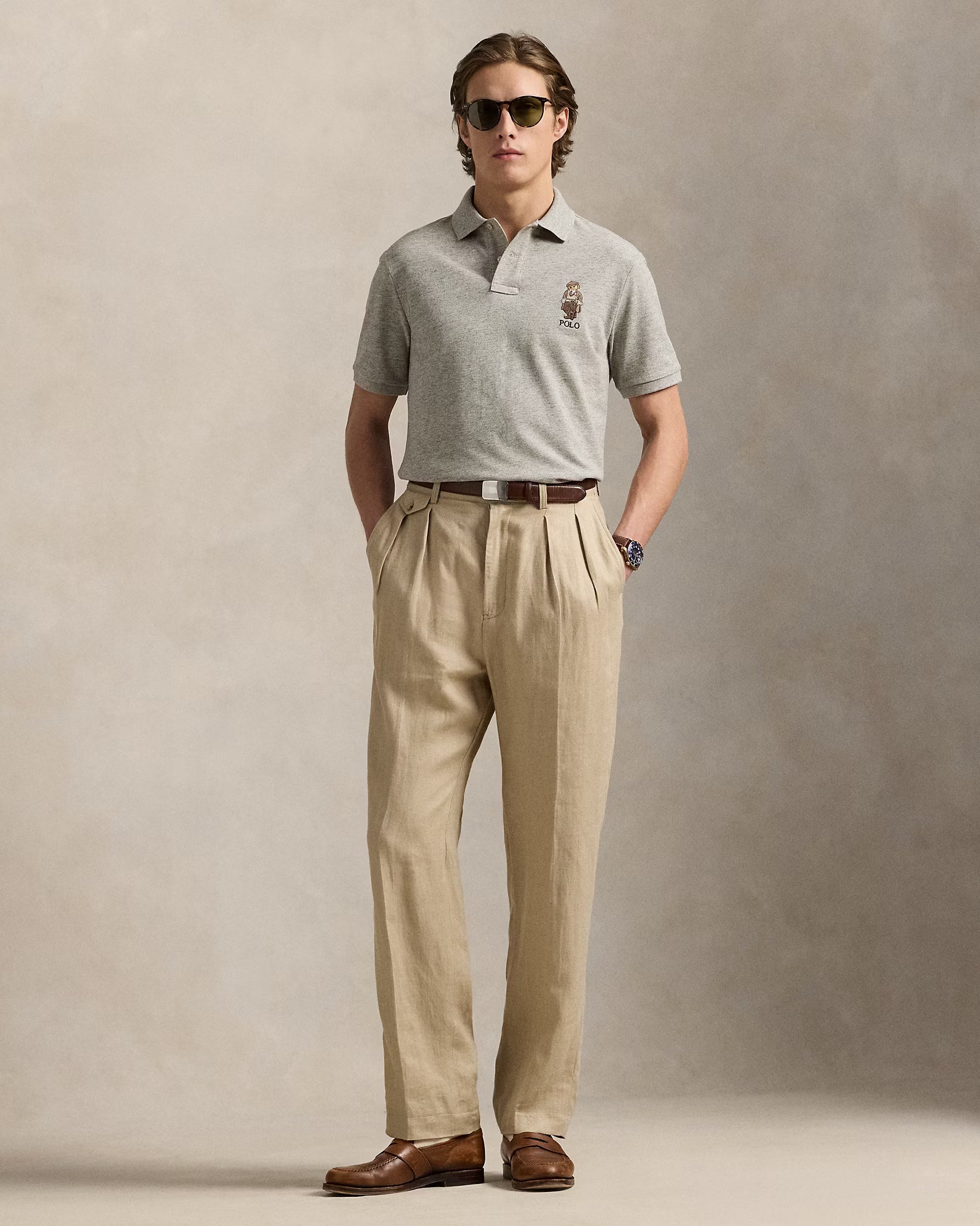Ralph Lauren Polohemd With Classicr Passform And Mesh-einsatz