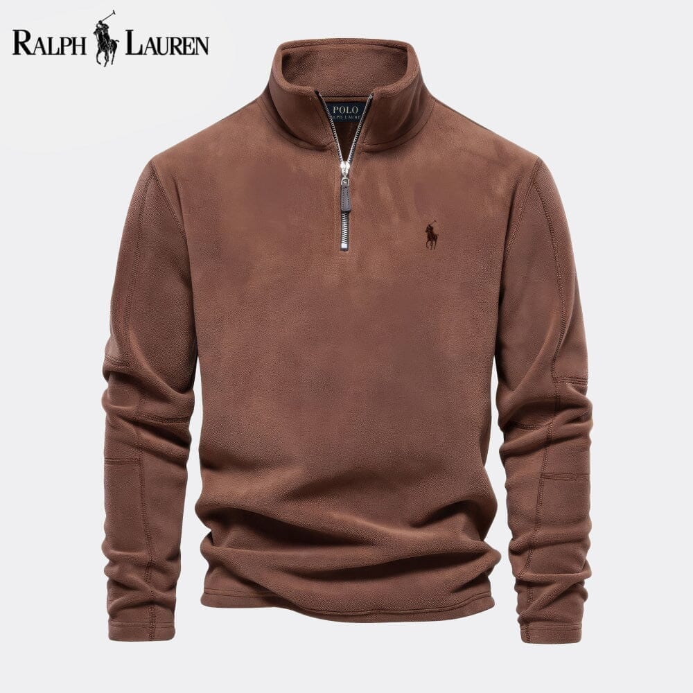 Prestige Cable Pattern Wool Knit Sweater
