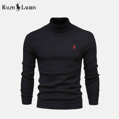 Ralph Lauren Turtleneck Sweater From Cable Patternwolle