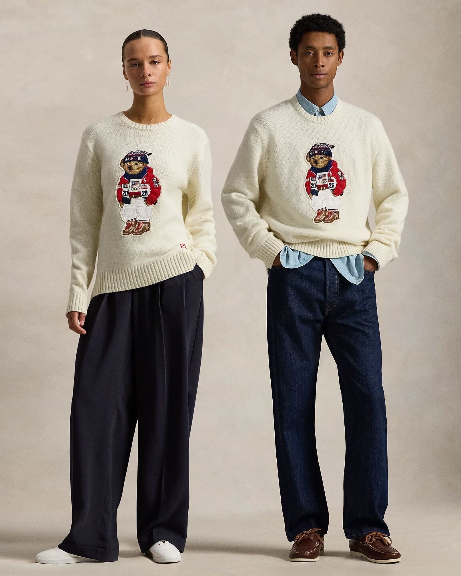 Ralph Lauren Team Usa Polo Bärensweater