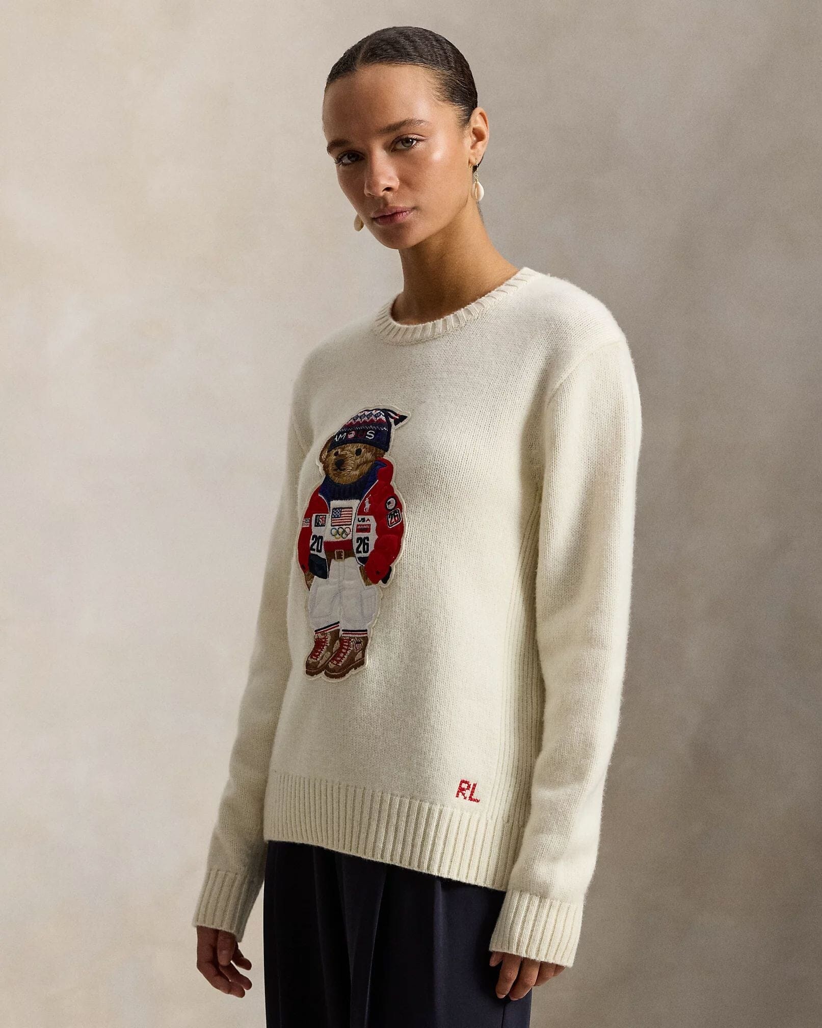 Ralph Lauren Team Usa Polo Bärensweater