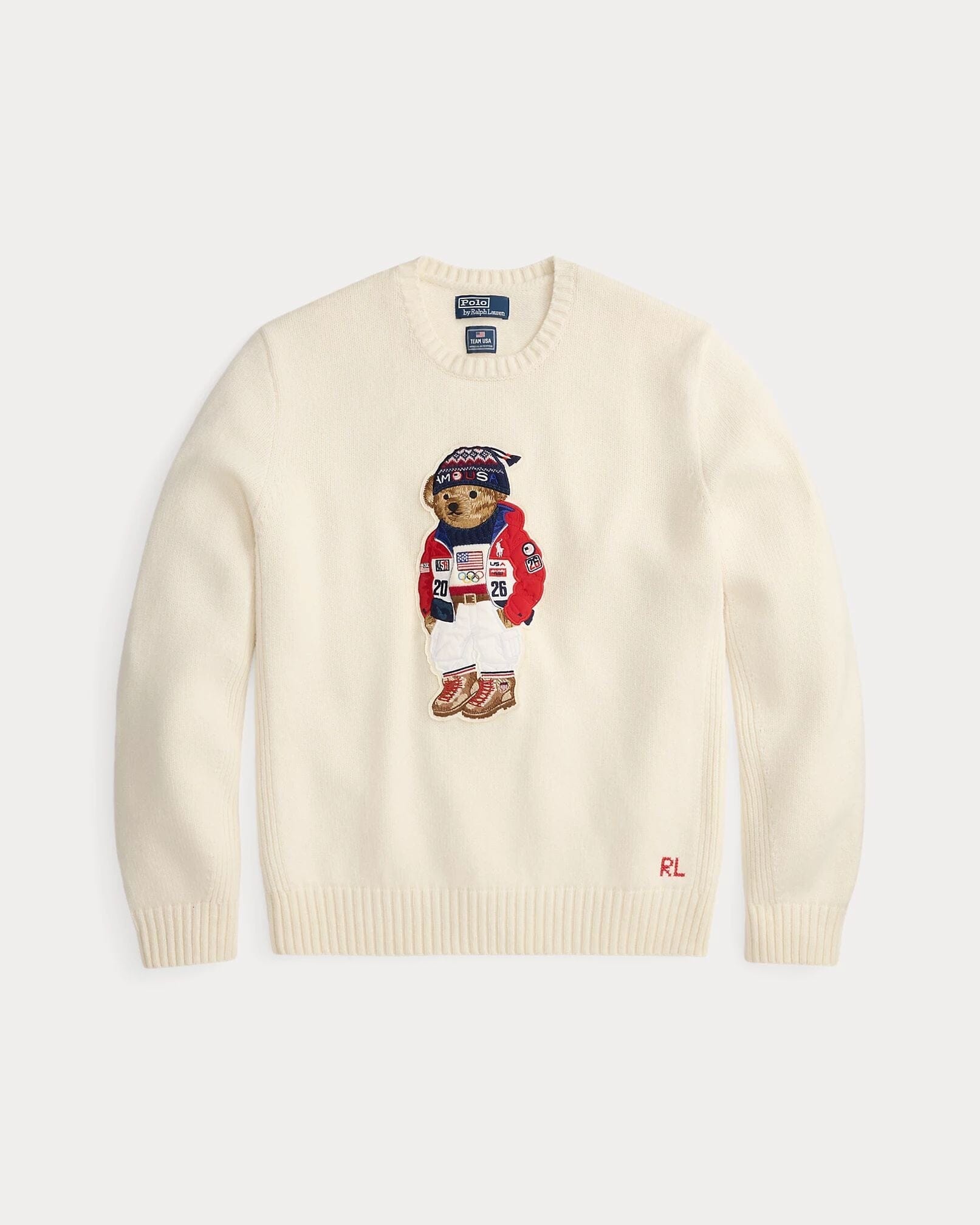 Ralph Lauren Team Usa Polo Bärensweater