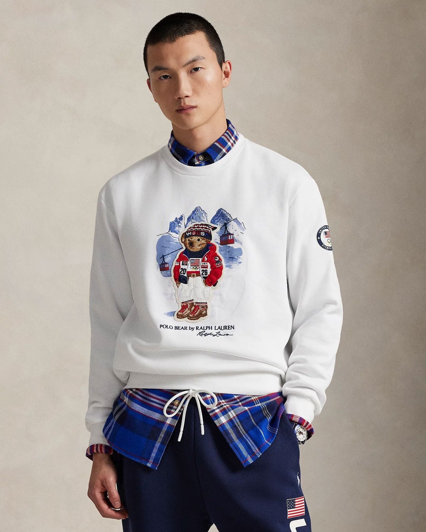 Ralph Lauren Team USA Polo Bear Sweatshirt