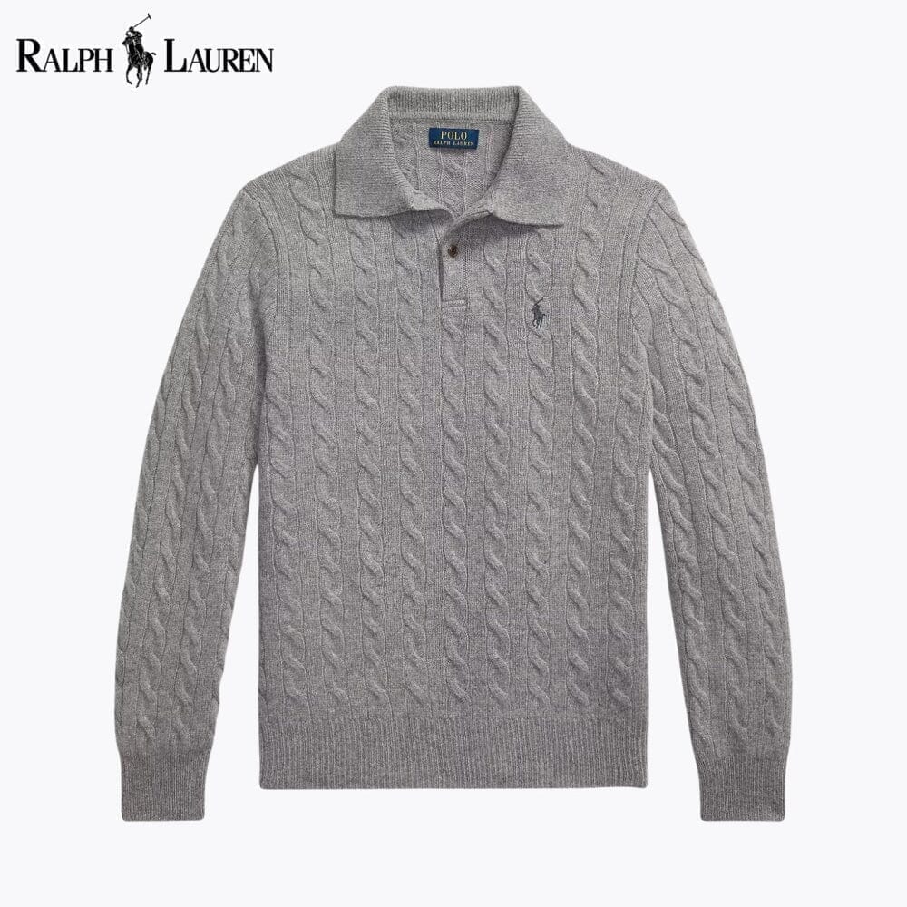 Ralph Lauren Woll-Kaschmir-Cable knit sweater