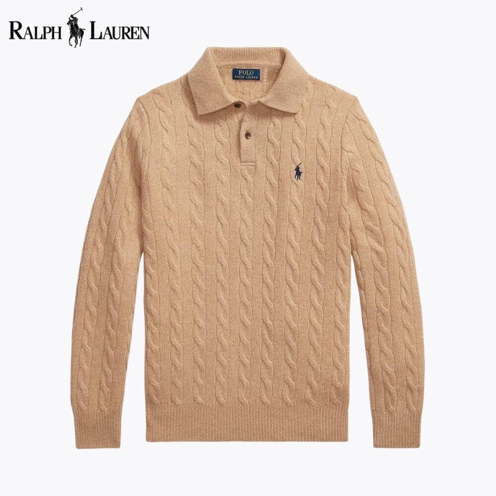 Ralph Lauren Woll-Kaschmir-Cable knit sweater