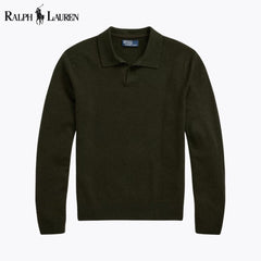 Ralph Lauren Wollsweater with Johnny-Kragen