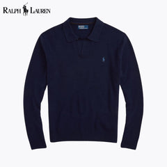 Ralph Lauren Wollsweater with Johnny-Kragen