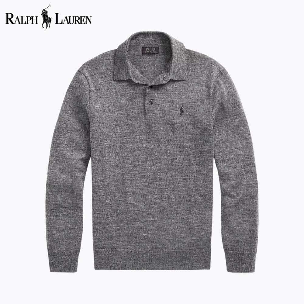 Ralph Lauren Wollsweater with Polokragen
