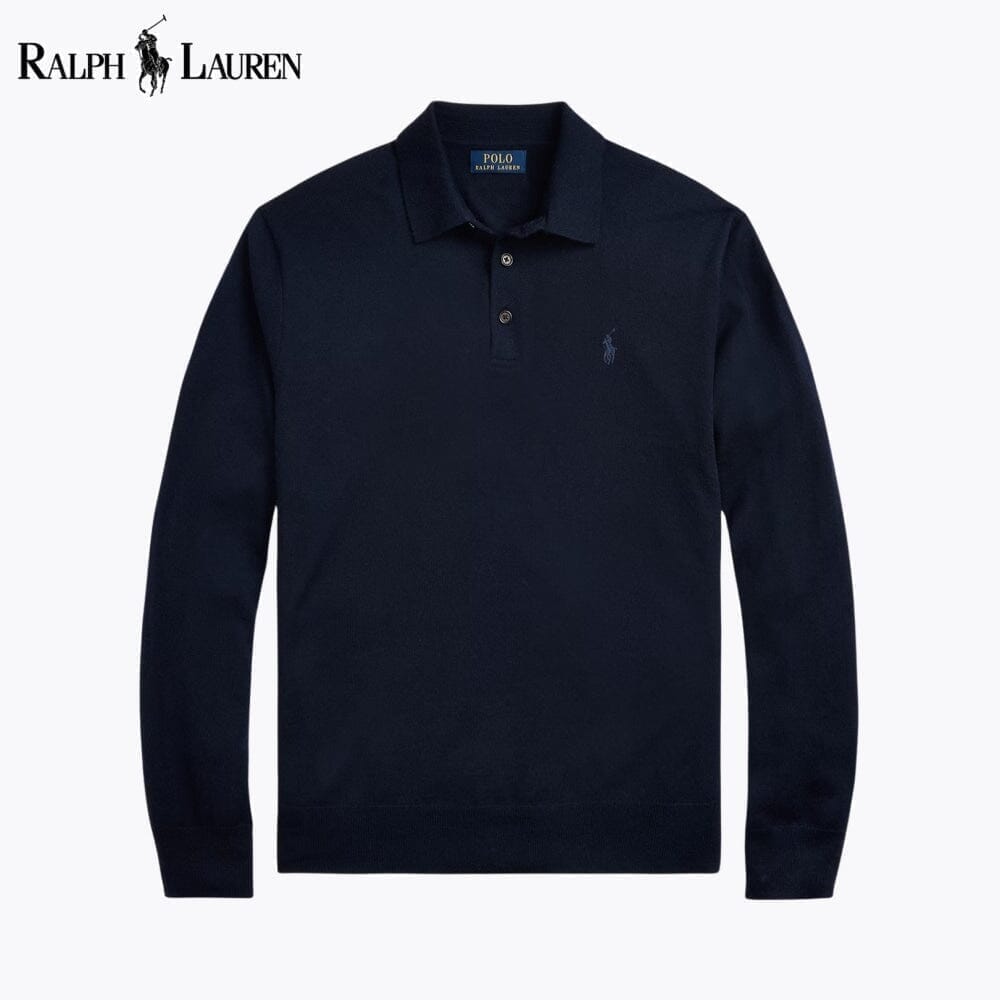 Ralph Lauren Wollsweater with Polokragen
