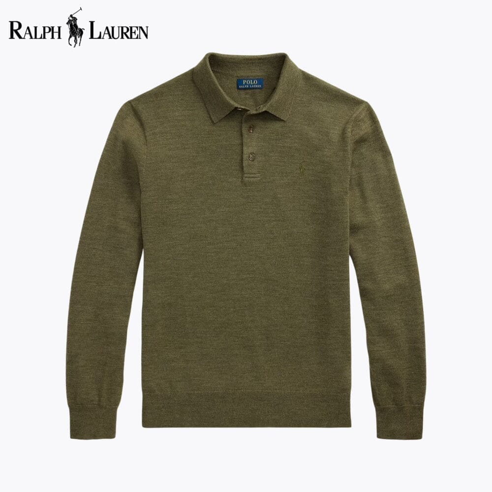 Ralph Lauren Wollsweater with Polokragen