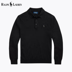 Ralph Lauren Wollsweater with Polokragen