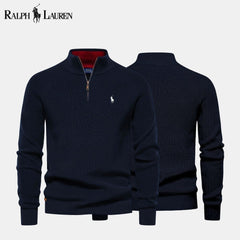 Ralph Lauren Cable Pattern-wool Knit Sweater