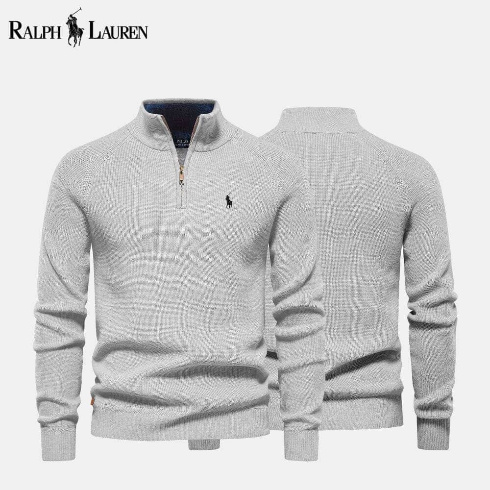 Ralph Lauren Cable Pattern-wool Knit Sweater