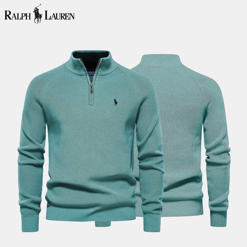 Ralph Lauren Cable Pattern-wool Knit Sweater