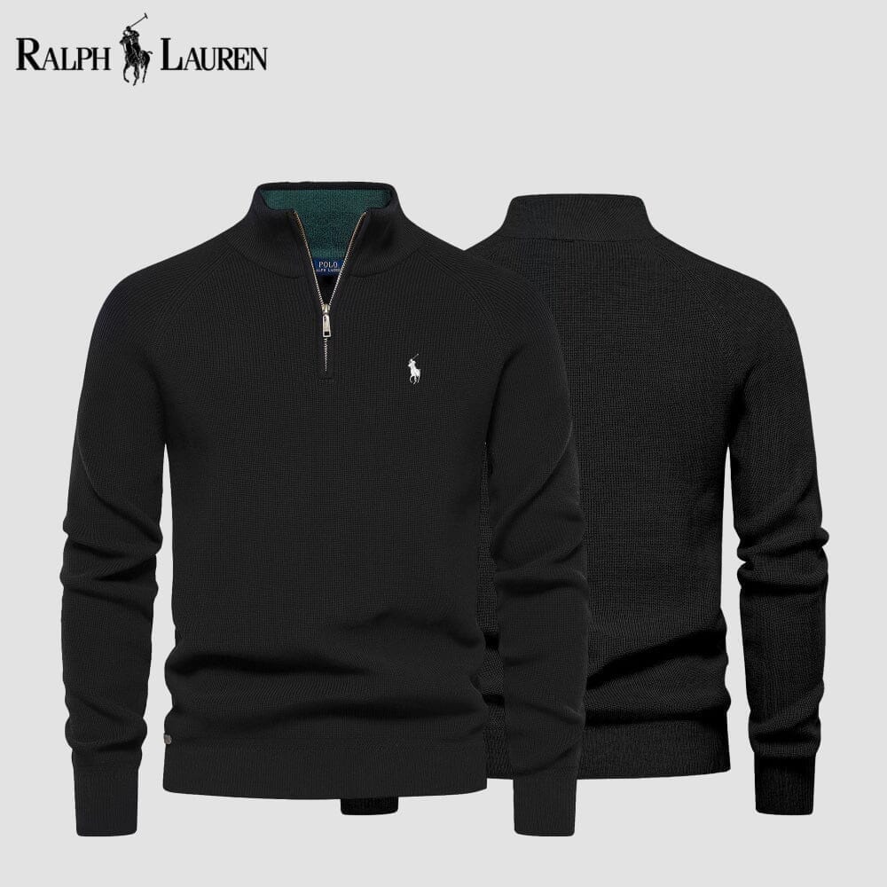 Ralph Lauren Cable Pattern-wool Knit Sweater