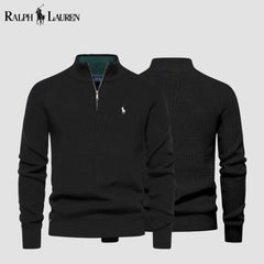 Ralph Lauren Cable Pattern-wool Knit Sweater