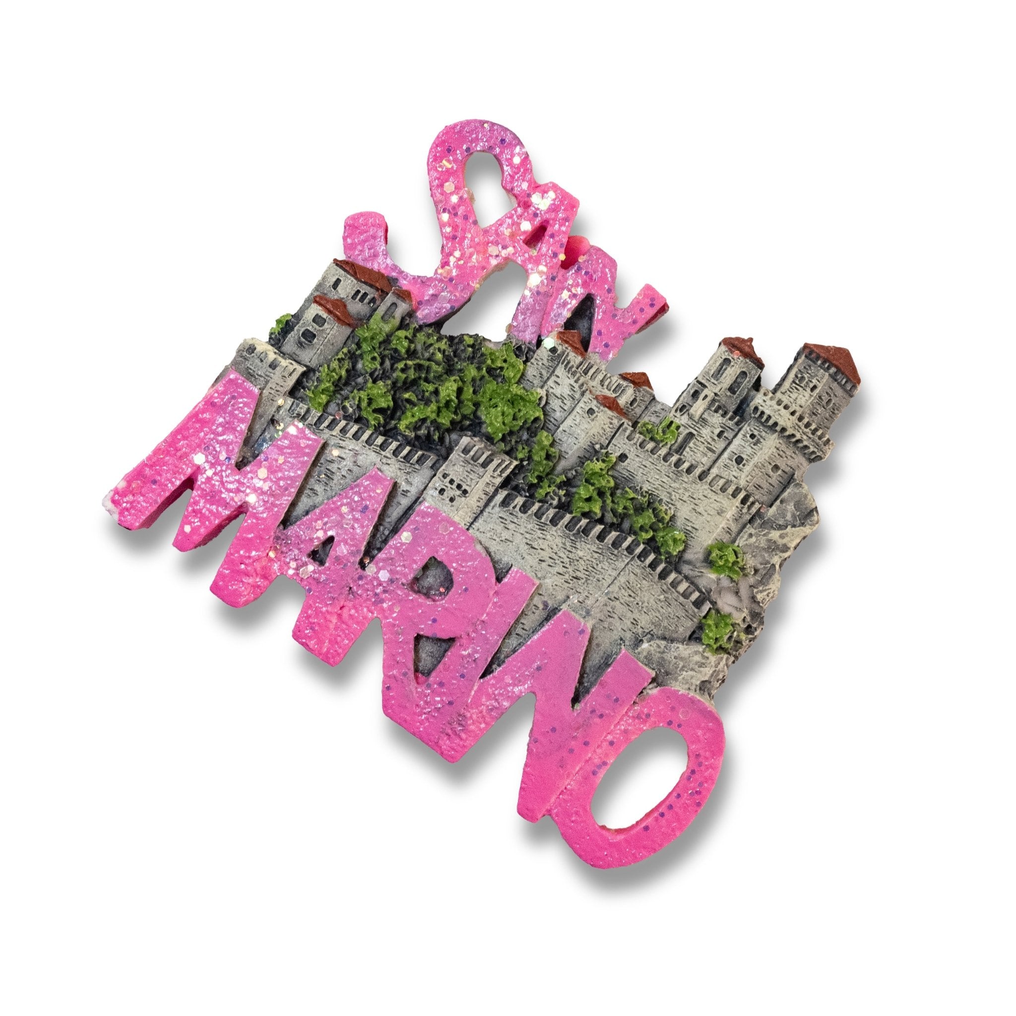🇸🇲 San Marino Castle 3D Magnet