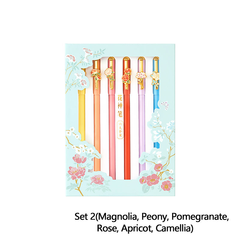 Twelve Flower God Neutral Pen