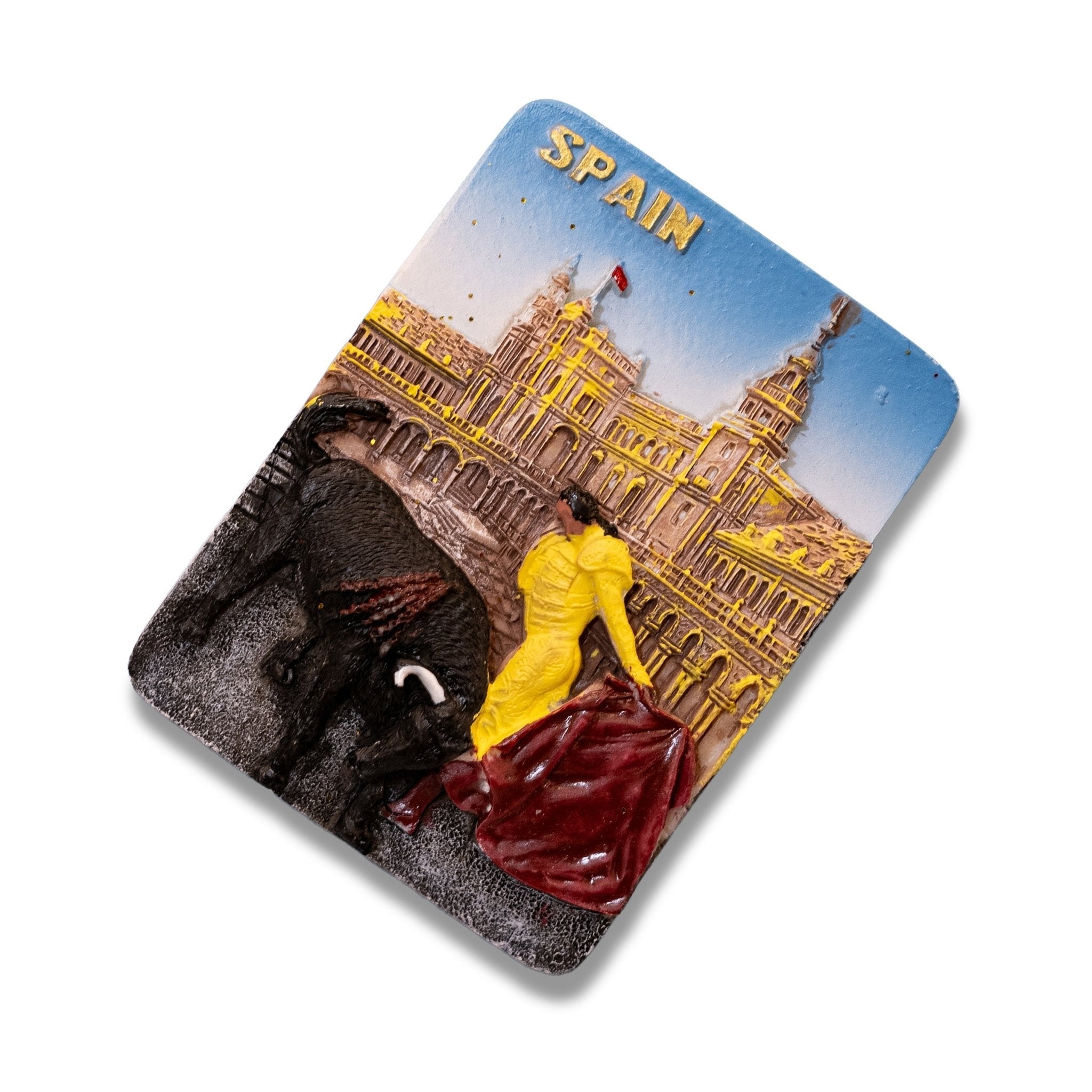 🇪🇸 Spain Bullfighting Scene 3D Magnet