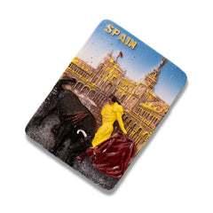 🇪🇸 Spain Bullfighting Scene 3D Magnet