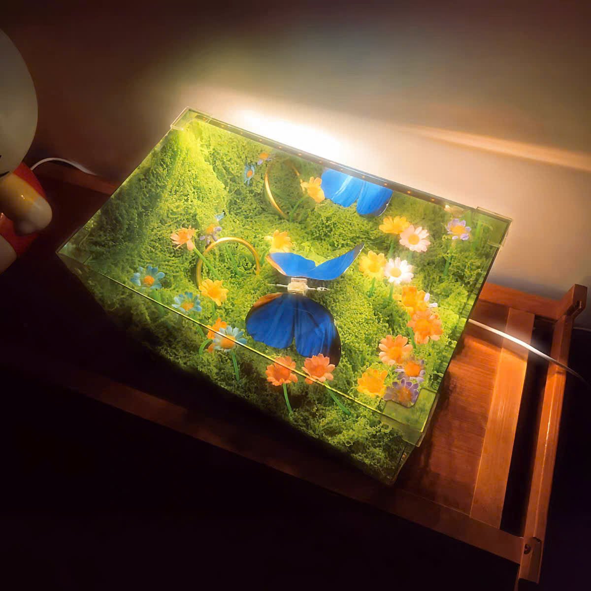 🦋 Spring Butterfly Cube LED Night Light DIY Craft Kit