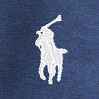 Polo Ralph Lauren - Double-Knit Crew Neck Sweatshirt - Blue Heather