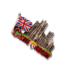 🇬🇧 UK Canterbury Cathedral 3D Magnet