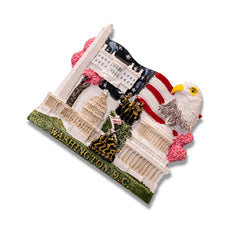 🇺🇸 USA Washington D.C. Landmarks 3D Magnet